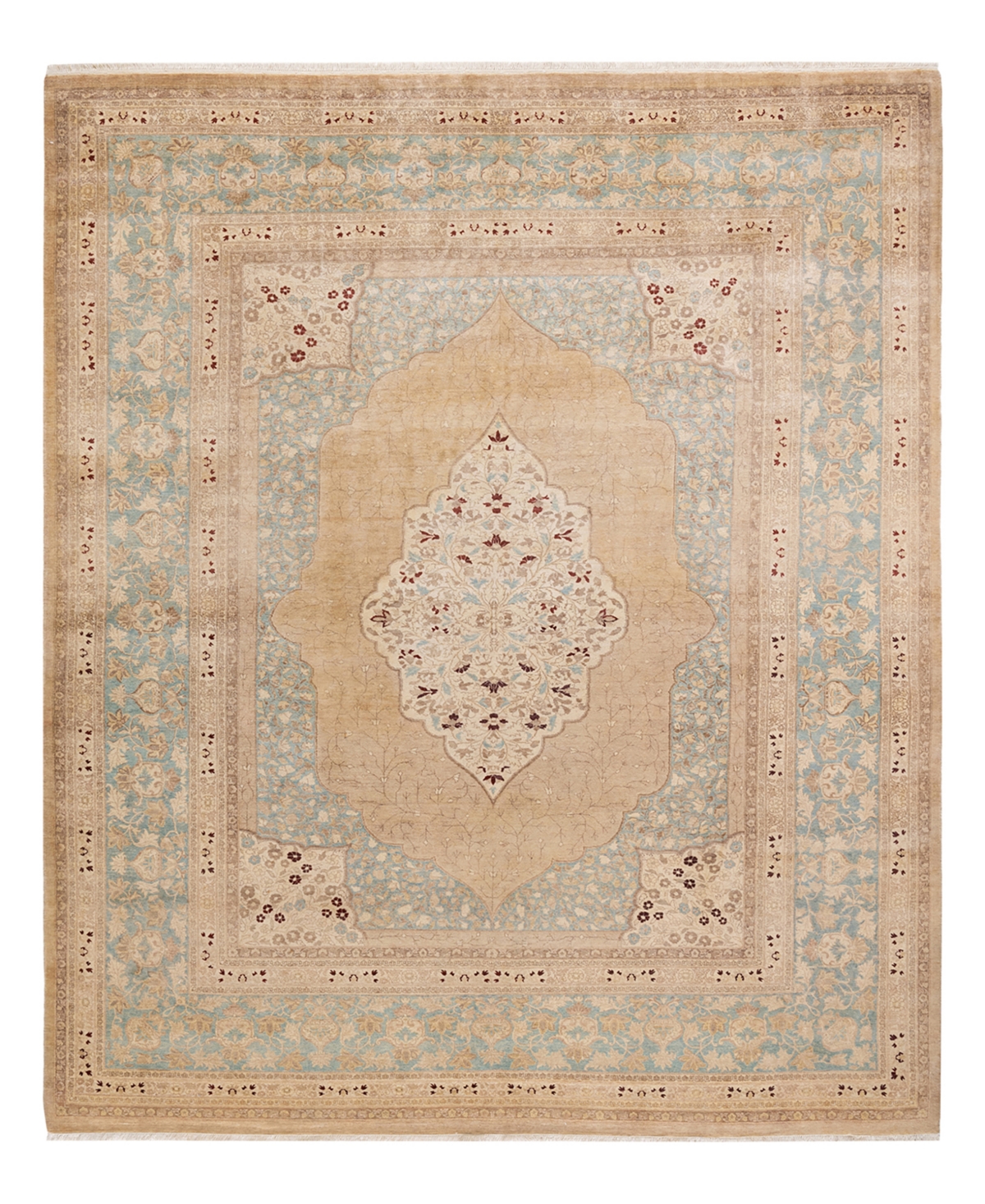 Closeout! Adorn Hand Woven Rugs Mogul M160205 8'3in x 10' Area Rug - Yellow