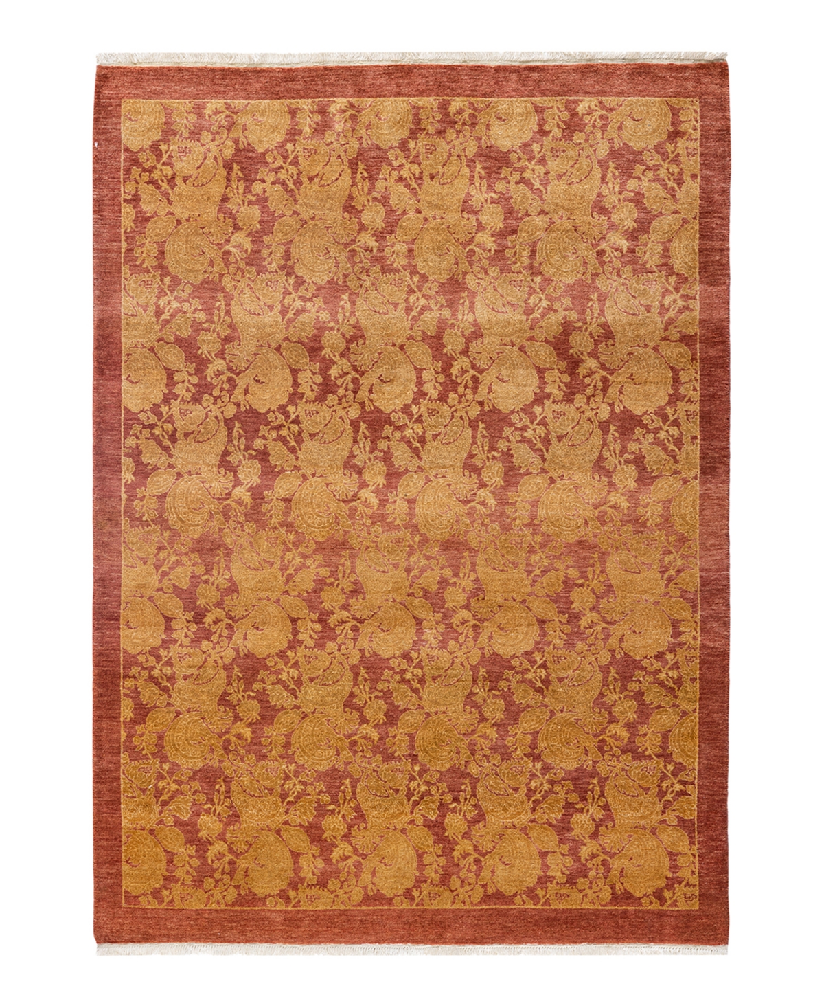 Closeout! Adorn Hand Woven Rugs Mogul M162294 4'2in x 5'10in Area Rug - Pink