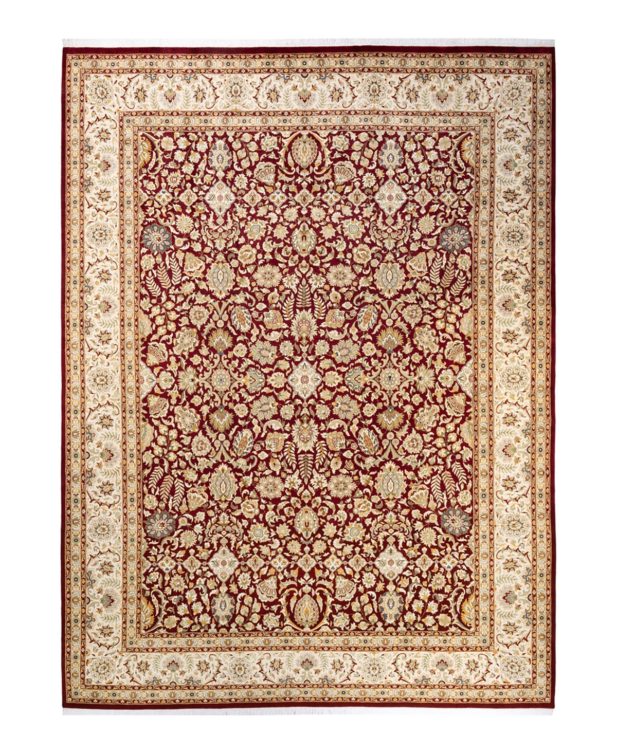 Closeout! Adorn Hand Woven Rugs Mogul M15820 9'1in x 12'5in Area Rug - Red