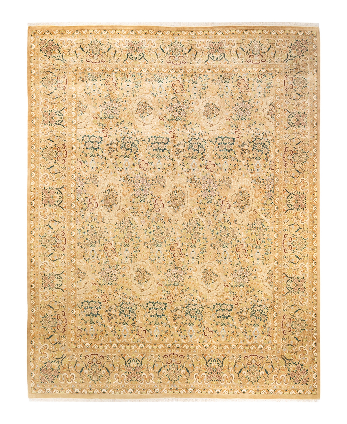 Closeout! Adorn Hand Woven Rugs Mogul M127000 9'2in x 11'10in Area Rug - Yellow
