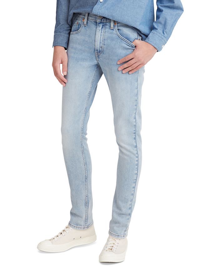 Levi's Men's 512™ Slim Tapered Slub Twill Jeans - Macy's