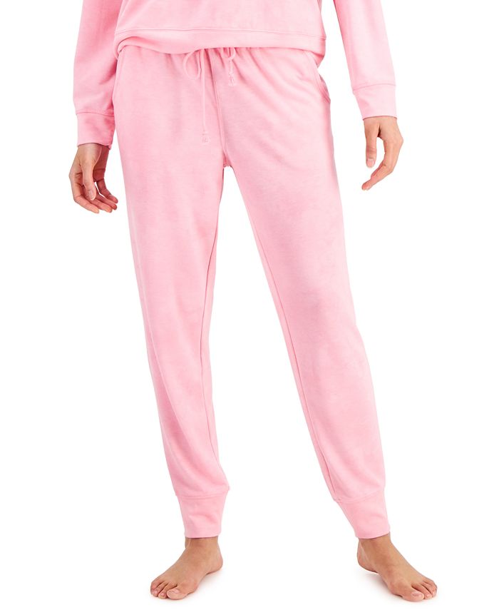 Jenni Women's Short-Sleeve Jogger Pajamas Set, Created for Macy's