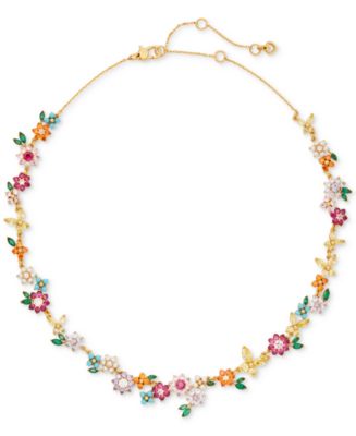 Kate spade into the bloom clearance necklace