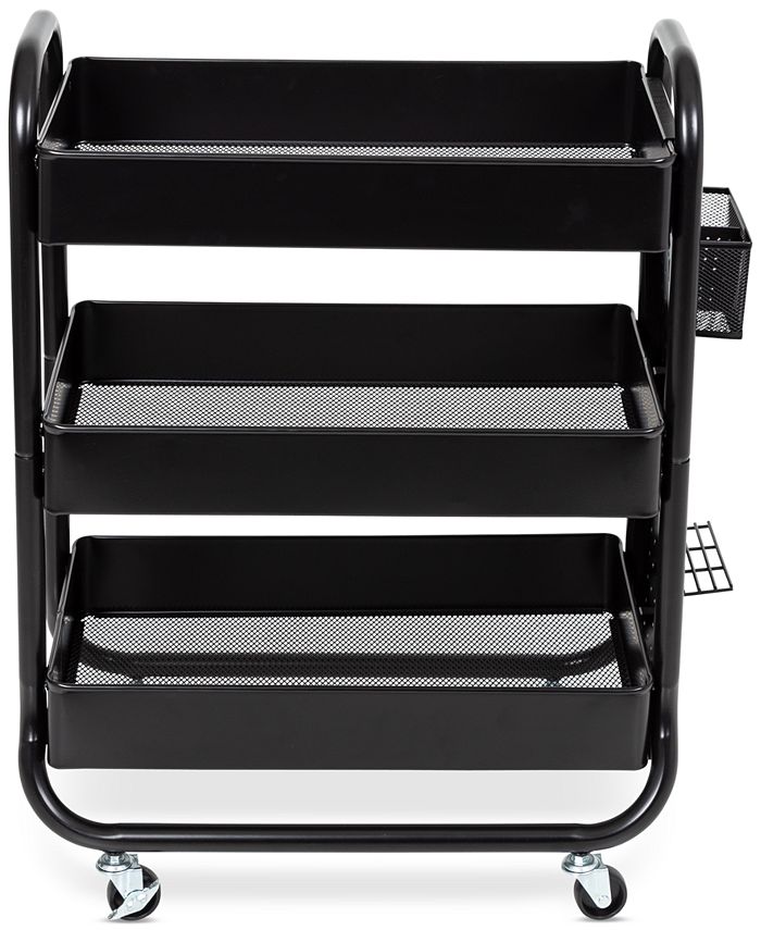 Honey Can Do Rolling Craft Cart with Peg Board Macy's