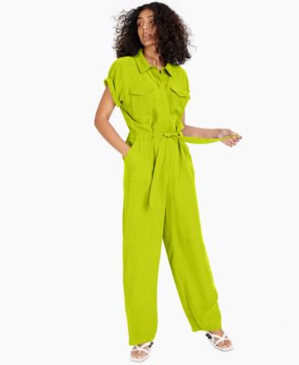 macy's women's petite jumpsuits