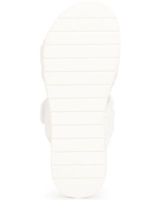 Women's Reeves Quilted Two Band Flat Sandals