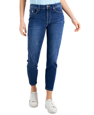 Tommy Hilfiger Women's Tribeca TH Flex Skinny Jeans - Macy's