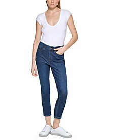 Petite High Rise 25" and 27" Skinny Ankle Jeans