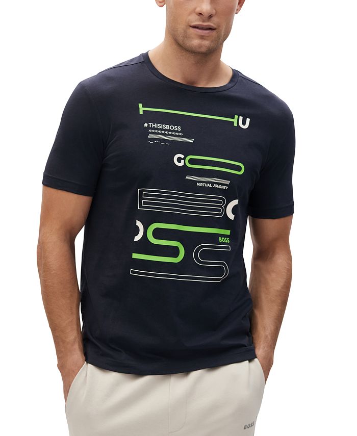 Hugo Boss Men s Two Pack of Cotton T Shirts Macy s