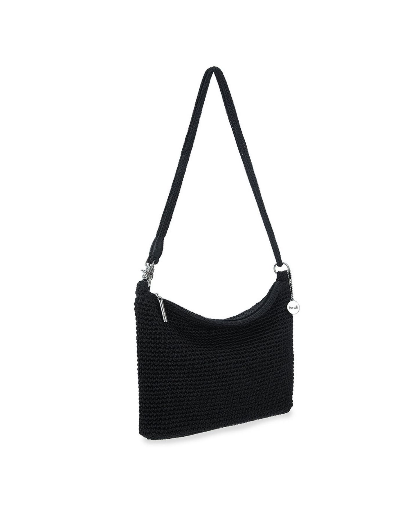 Женская сумка The Sak Lumi Crochet Small Crossbody Handbag, цвет: Чёрный — фото 3