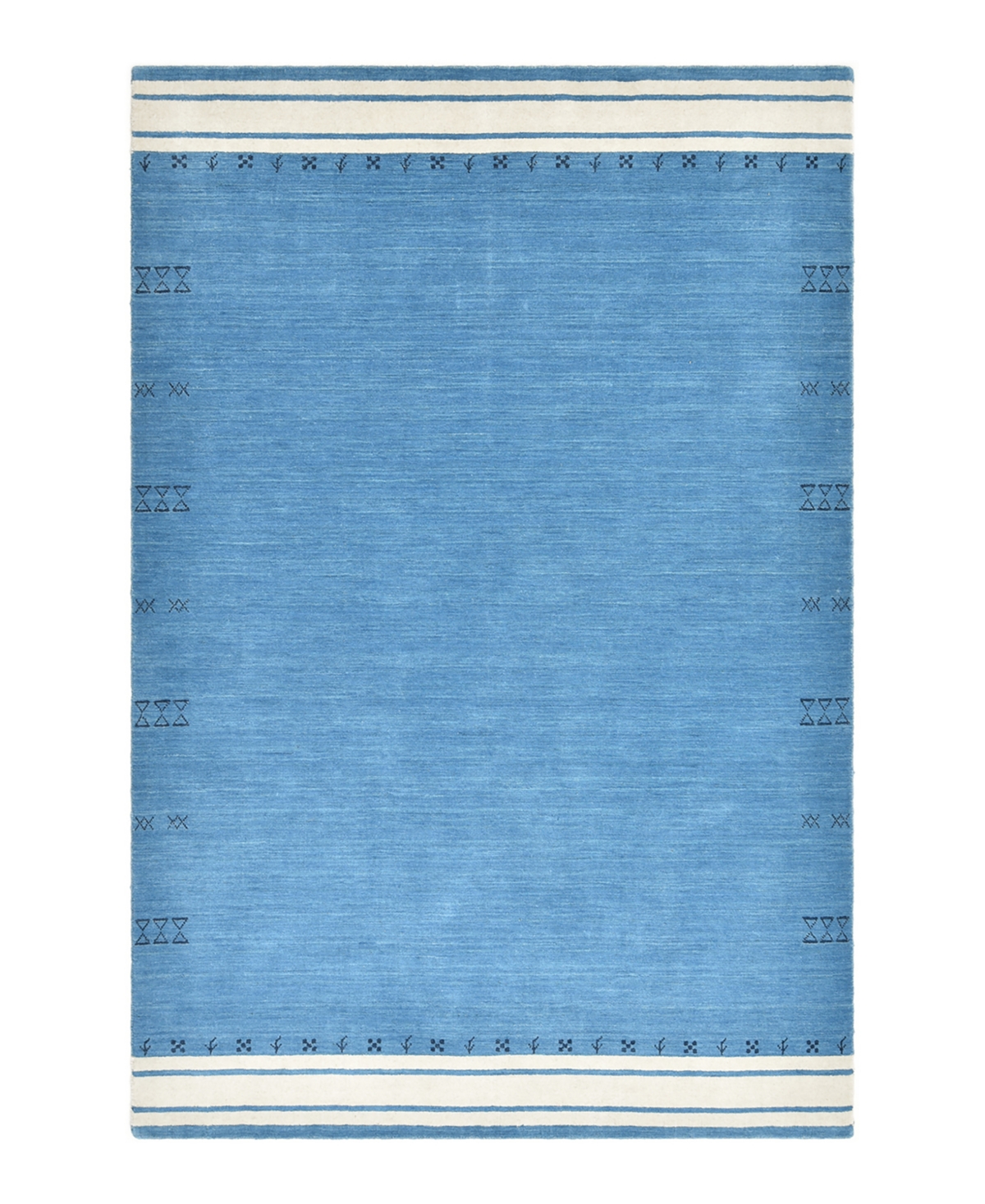 Timeless Rug Designs Nurit S3345 9' x 12' Area Rug - Blue
