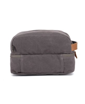 Stone Creek Waxed Canvas Toiletry Bag