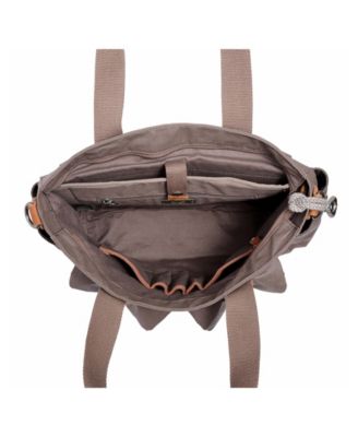 Urban Light Coated Canvas Tote Bag