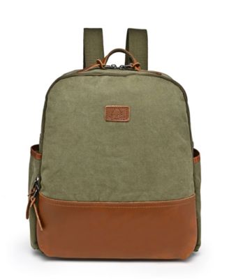 Magnolia Hill Canvas Backpack
