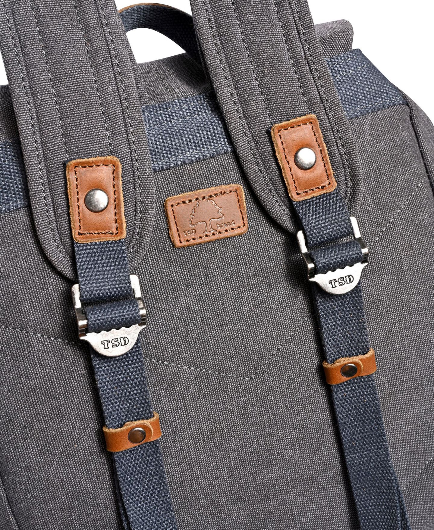 Рюкзак TSD BRAND Coast Ranch Canvas, цвет: Серый — фото 10