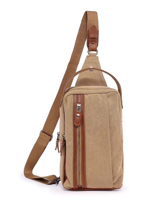 TSD BRAND Madrone Convertible Canvas Sling Bag & Reviews - Handbags ...