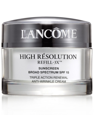 Lancome High Resolution Refill-3X Anti-Wrinkle Moisturizer Cream 26 oz