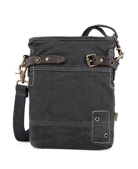 Женская сумка TSD BRAND Coastal Canvas Crossbody, цвет: Серый