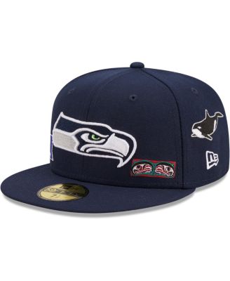 seattle seahawks fitted hat