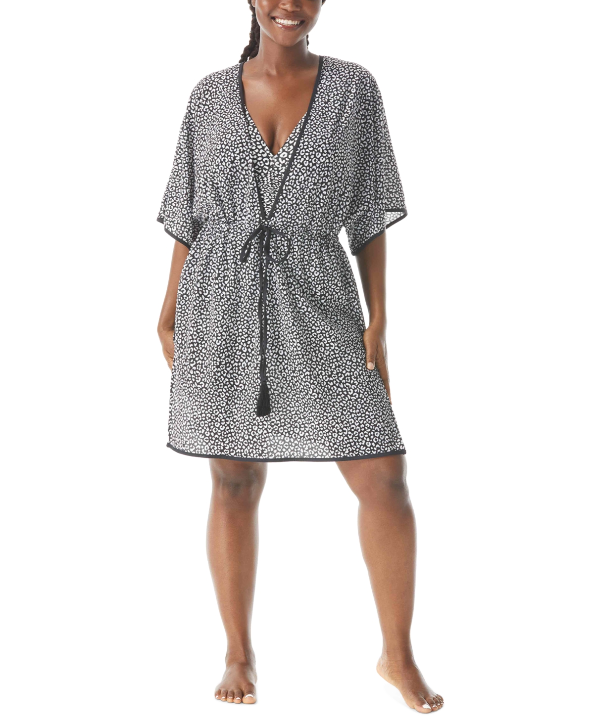 Coco Reef Womens Caftan Swimsuit Cover Up
