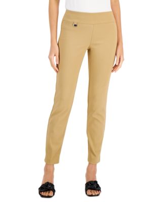 Alfani - Printed Pull-On Pants