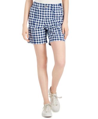 Style \u0026 Co Petite Gingham Cargo-Pocket 