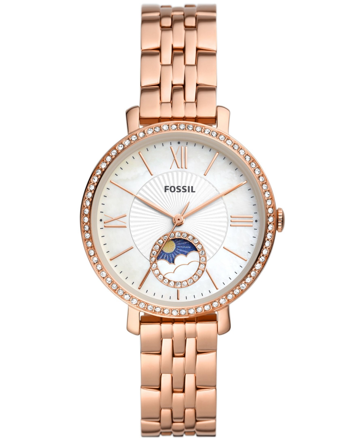 Women's Jacqueline Rose Gold-Tone Stainless Steel Bracelet Watch 36mm - Rose Gold-Tone