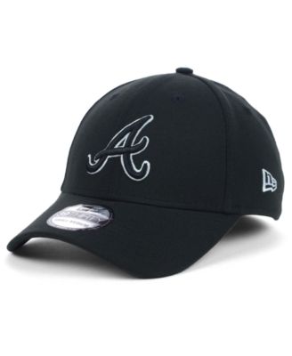 New Era - Atlanta Braves Black and White Classic 39THIRTY Cap