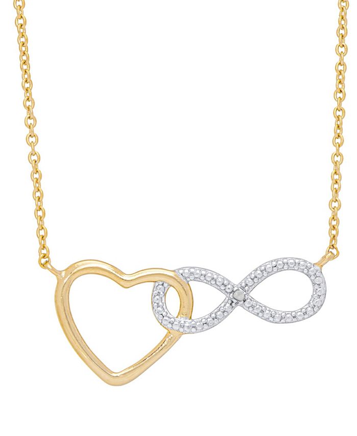 Infinity deals necklace macys