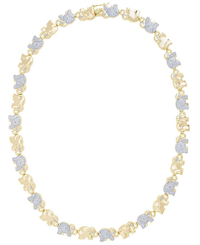 Elephant necklace macys shop