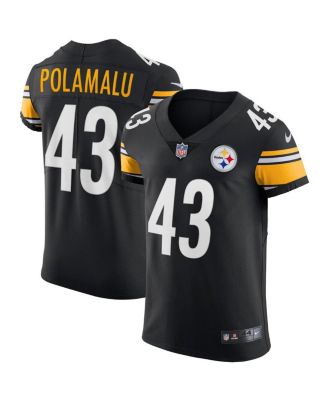 Nike Men's Nike Troy Polamalu Black Pittsburgh Steelers Retired