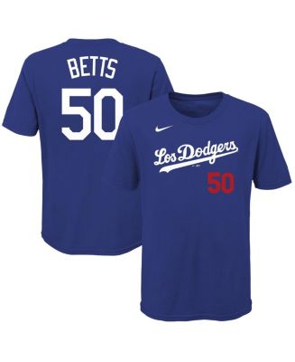 Nike Los Angeles Dodgers Men's Name and Number Player T-Shirt Mookie Betts  - Macy's