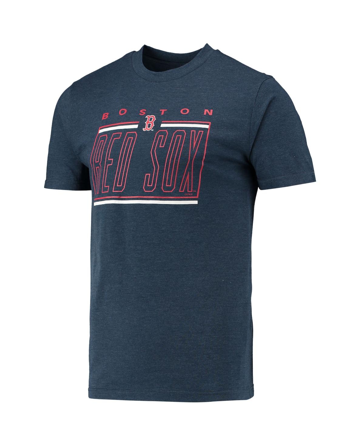 Shop Concepts Sport Men's  Red, Navy Boston Red Sox Meter T-shirt And Shorts Sleep Set In Red,navy