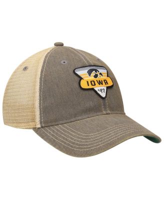 Men's Gray Iowa Hawkeyes Legacy Point Old Favorite Trucker Snapback Hat