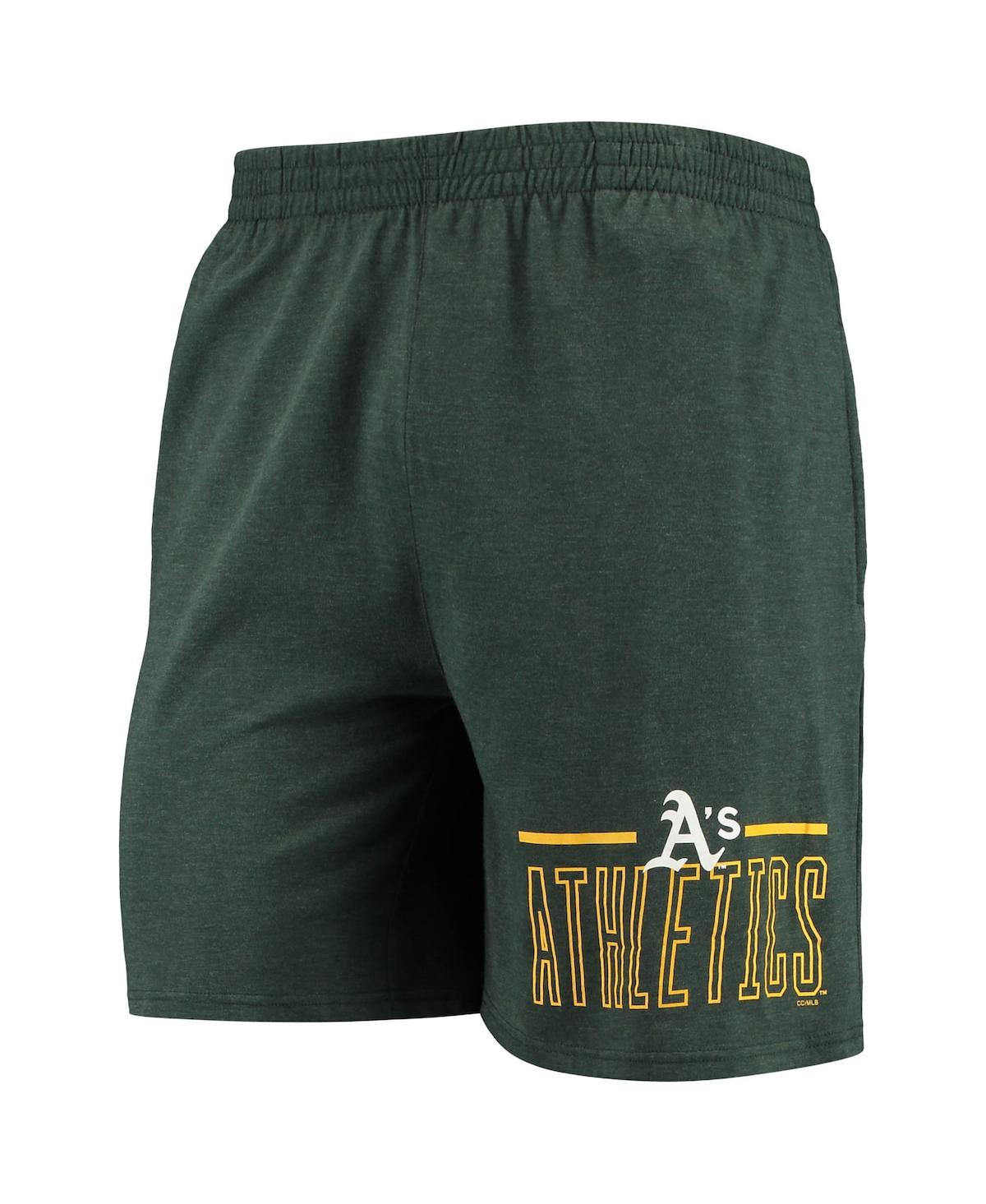 Shop Concepts Sport Men's  Green, Gold Oakland Athletics Meter T-shirt And Shorts Sleep Set In Green,gold