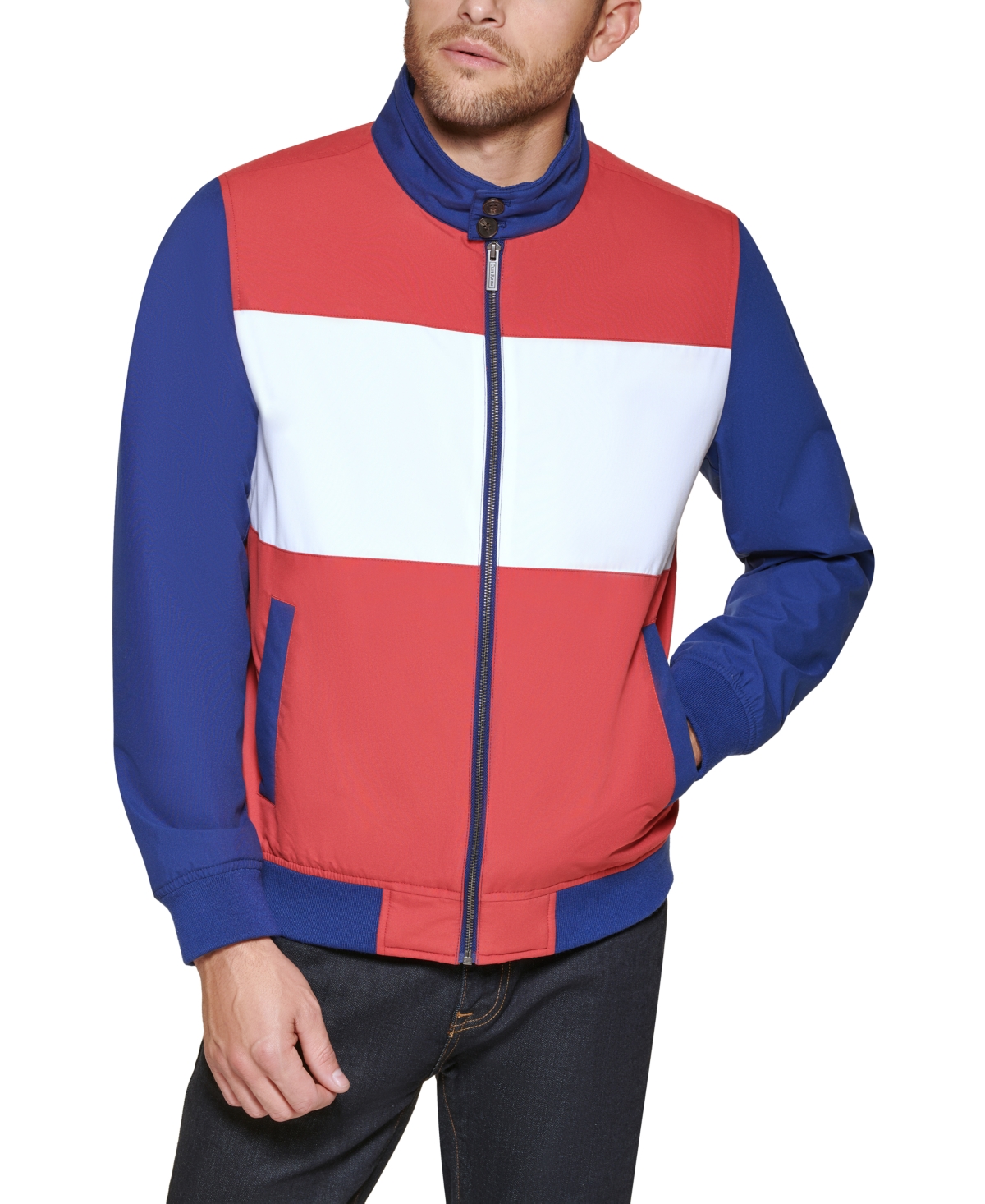 Club Room Men's Regular-Fit Bomber Jacket, Created for Macy's 