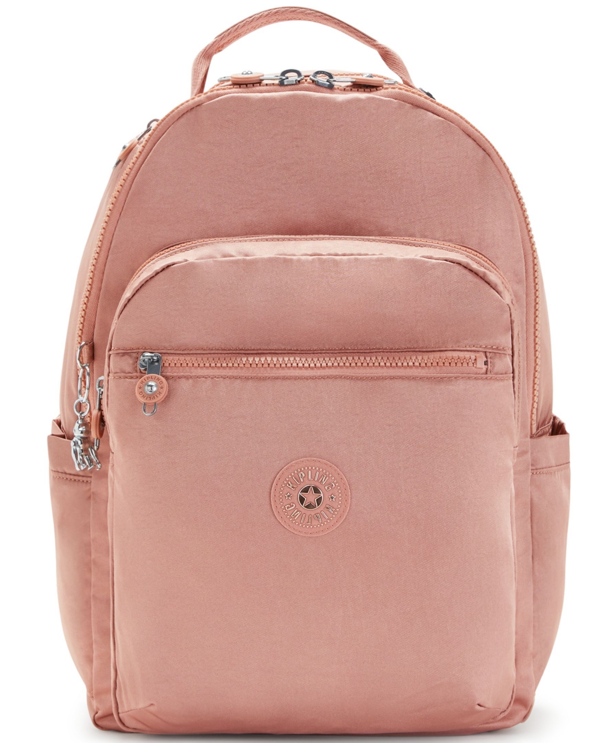 Kipling Seoul Large Nylon Laptop Backpack In Dt Warm Rose ModeSens