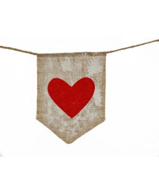 Hearts Jute Garland, 72"