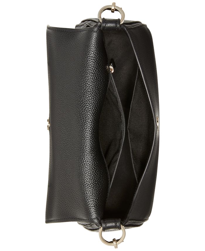 kate spade new york Hudson Pebbled Leather Shoulder Bag - Macy's