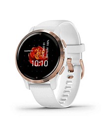 Unisex Venu 2S White Silicone Band Smart Watch 40mm