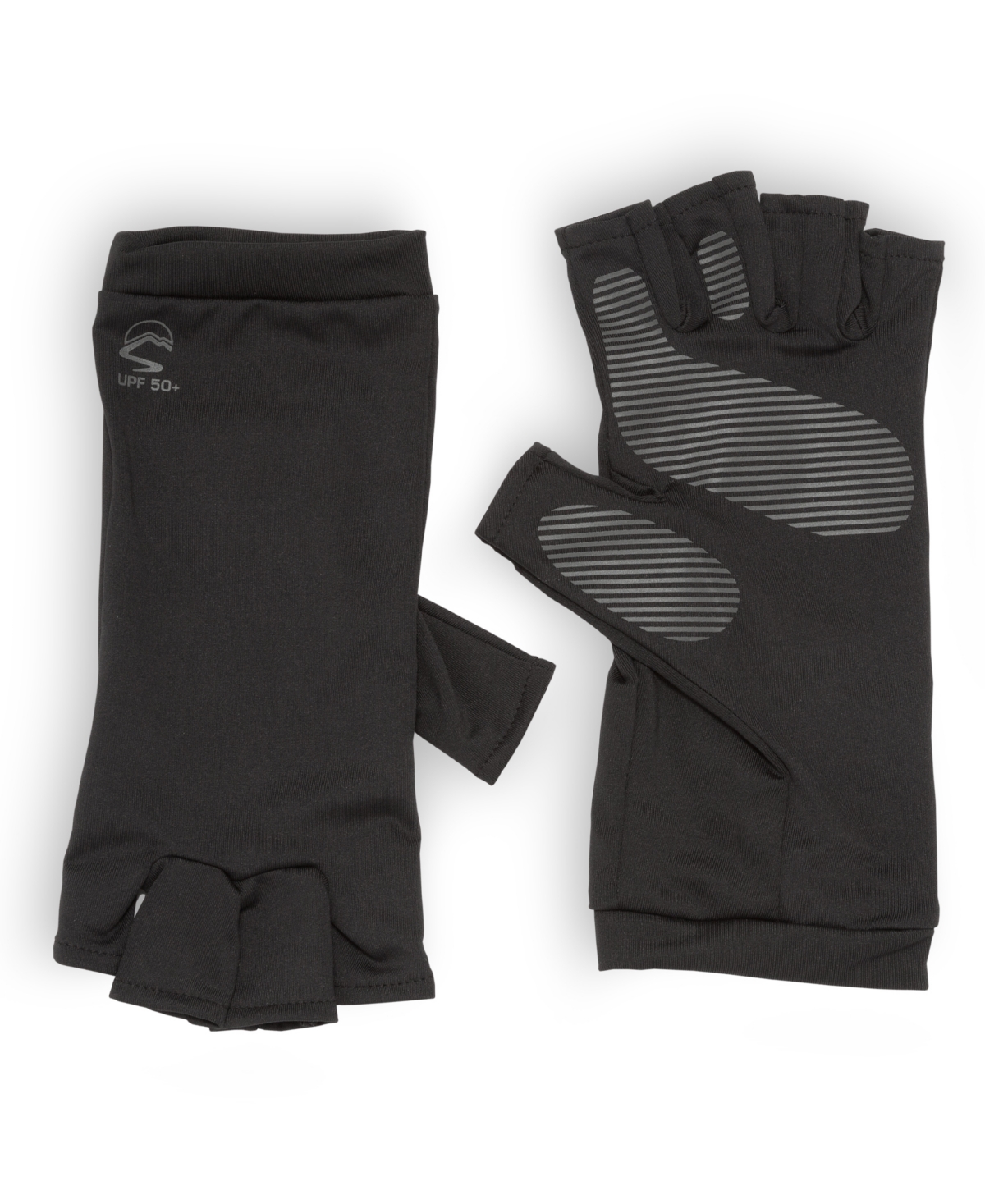 UVShield Cool Gloves Fingerless - Black