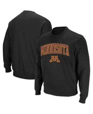 Men's Minnesota Golden Gophers Arch & Logo Crew Neck Sweatshirt