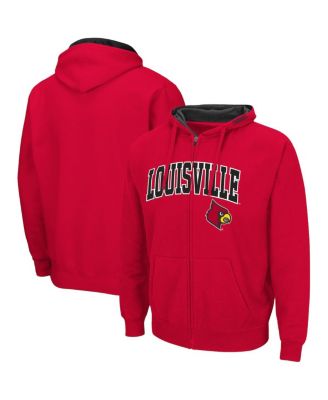 Colosseum Men's Louisville Cardinals Full-Zip Fleece Jacket - Macy's