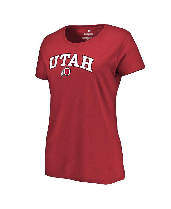 Fanatics Women's Red Utah Utes Campus Tshirt Macy's
