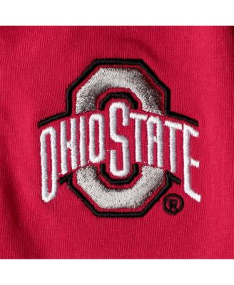 Infant Boys and Girls Scarlet Ohio State Buckeyes Polo Bodysuit