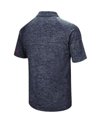 Men's Navy Ole Miss Rebels Down Swing Polo Shirt