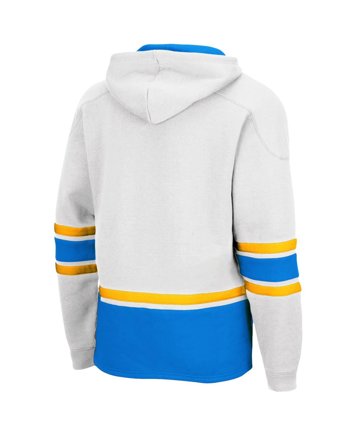 Shop Colosseum Men's  White Ucla Bruins Lace Up 3.0 Pullover Hoodie