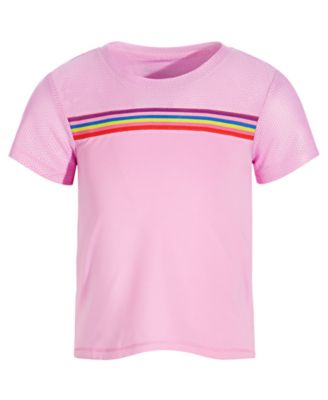 ID Ideology - Little Girls Multi-Stripe Shirt