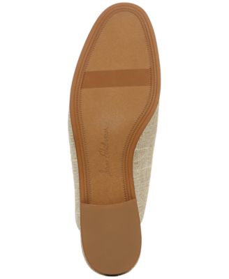 Sam Edelman Mules Linnie Da Donna In Pelle – Mocassino Senza Schienale Con Dettaglio Bit, Punta A Mandorla, Colore Nero Modena, Taglia 38.5 EU