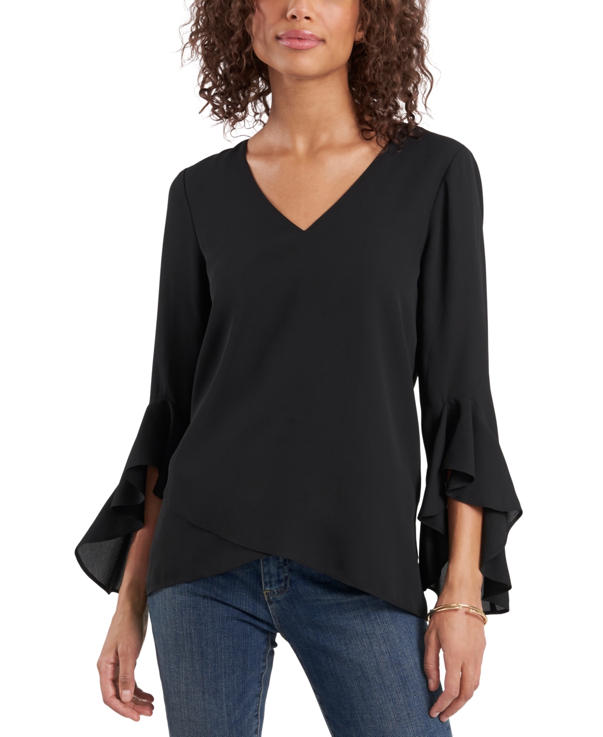 Vince camuto long sleeve blouse outlet